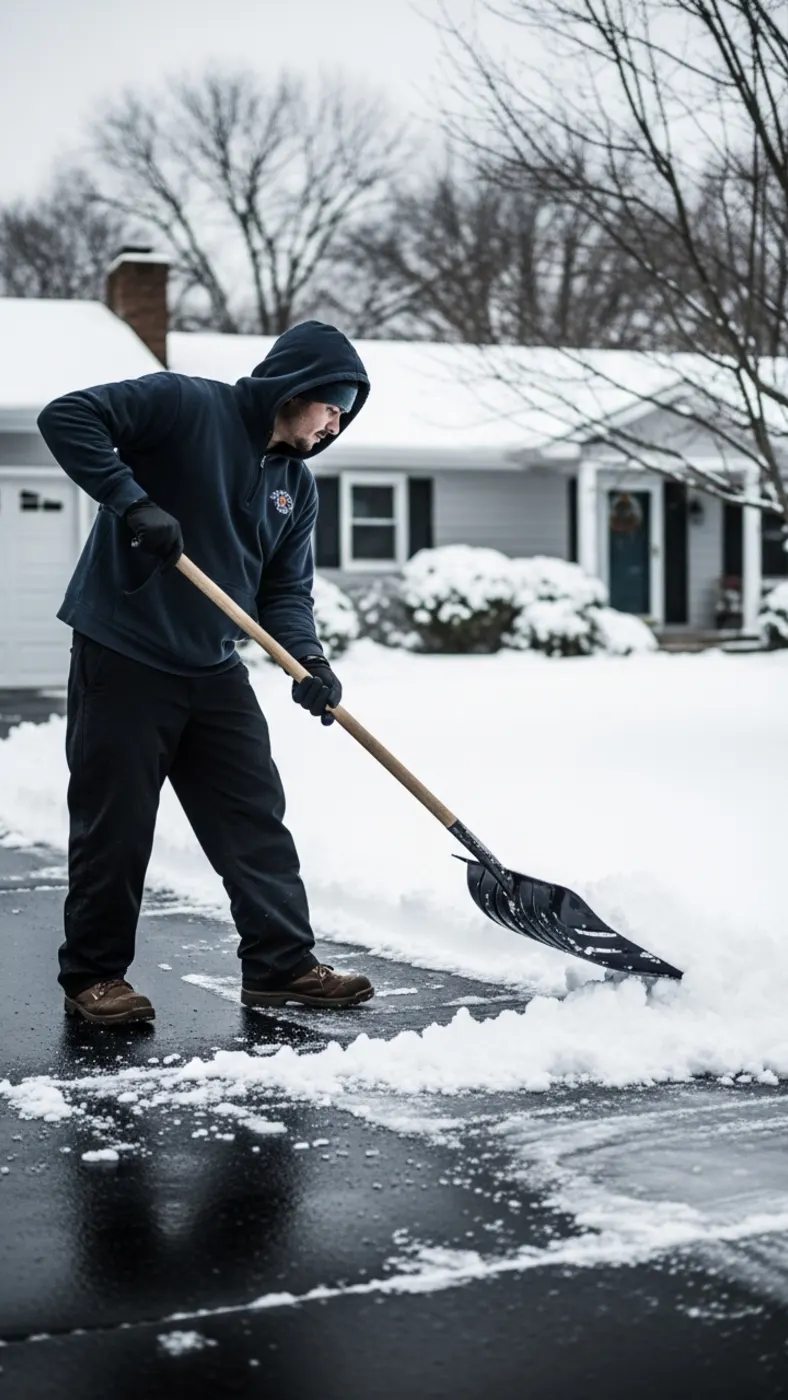 Snow Removal service by Sisters With A Mower
